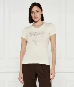 Футболка PYTHON slim fit Guess Jeans, экрю