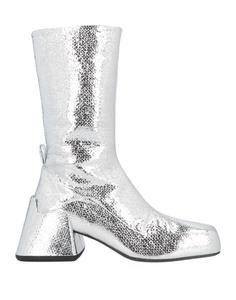 Ботильоны Jil Sander, серебряный