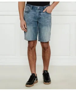 Джинсовые шорты J65 Slim fit Armani Exchange, синий