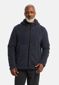 Флисовая куртка Jack Wolfskin LITE HOODED, Dark Navy/Dark Blue