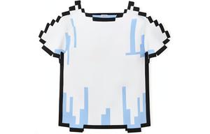 Футболка Pixel Collection женская белая Loewe