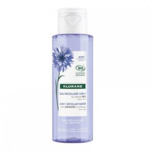 Мицеллярная вода с органическим васильком 100 мл - Мягкое очищение Klorane
