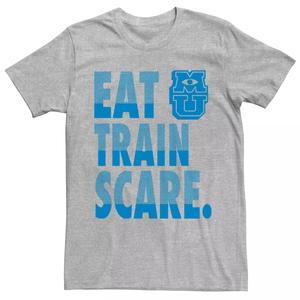 Мужская футболка Disney Pixar Monsters University Eat Train Scare Scare Licensed Character