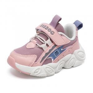Детская повседневная обувь для детей, кроссовки, кроссовки Bobdog, цвет Pale pink cocoa purple