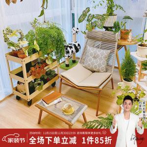 Современное плетеное кресло-качалка для дома и террасы с мягкой подушкой