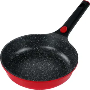 Сковорода STONELINE SMART 24 см | без крышки - красная Stoneline