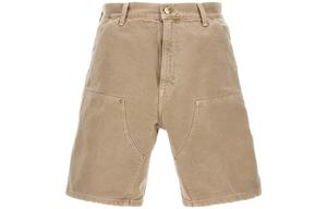 Шорты Double Knee Organic cotton Trousers Carhartt WIP, бежевый