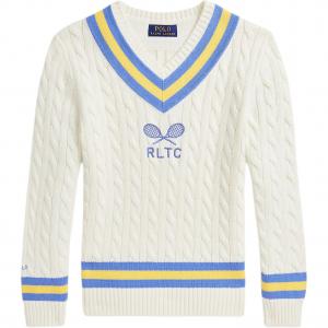 Детский свитер Polo Ralph Lauren, белый