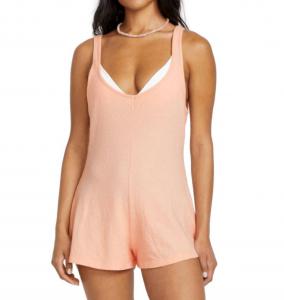 Never Better Coverup In Peach Kiss Billabong
