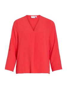 VILA Блузка 'VIJosa' в цвете Blood Red