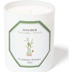 Свеча Zingiber Ginger 6,5 унций Carriere Freres