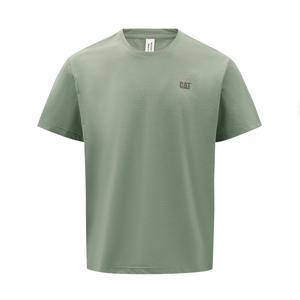Футболка мужская CAT, зеленый