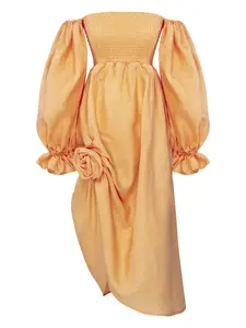 Платье Atlanta с открытыми плечами Sleeper, оранжевый