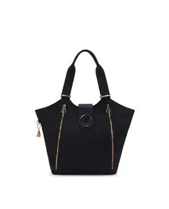 Средняя сумка через плечо на молнии Kipling, черный