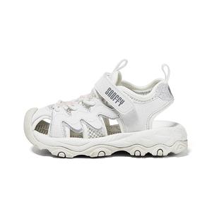 Нескользящие водонепроницаемые детские сандалии для детей Snoffy, бежевый/синий/белый