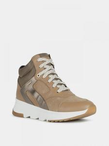 Женские ботинки Geox Falena ABX, водонепроницаемые, с круглым носком, цвет табака, ZOGG1647 Geox, коричневый