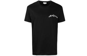 Alexander McQueen Футболка мужская черная