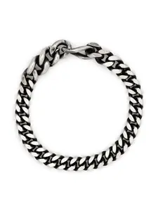 Браслет Long Link Flat WERKSTATT:MÜNCHEN, серебяный