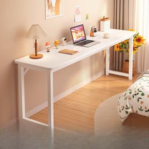 Письменный стол Naijia 160 см, теплый белый с белой рамой, одноярусный
