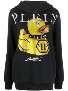 Philipp Plein худи с логотипом, нейтральный цвет