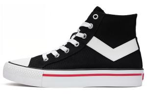 Кеды Shooter унисекс с высоким верхом, черные Pony