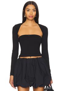 Лана топ Majorelle, черный