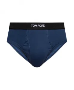 Трусы с логотипом Tom Ford, синий