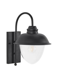 Beliani Уличный настенный светильник BANKA черного цвета