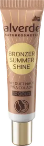 Бронзер alverde NATURKOSMETIK Bronzer Liquid  Summer Shine 10 Gold, 15 ml
