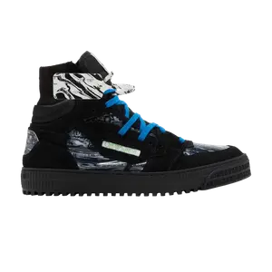 Кроссовки Off-White Off-White Off-Court High 'Black Optical White', черный