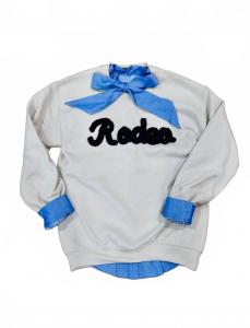 Свитшот Rodeo бежевый Bling A Gogo