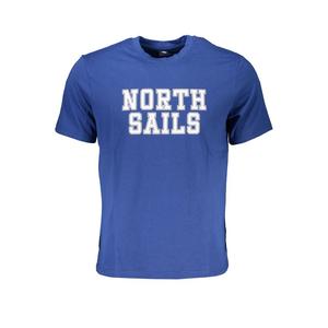 Синяя хлопковая футболка North Sails