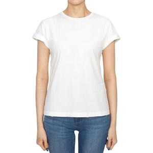 Футболка Deluxe Brand Logo Detailed Crewneck Golden Goose, белый