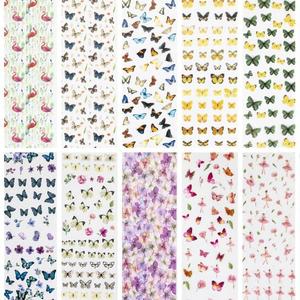 Трансферная фольга для декора ногтей XKZ 29-06 10 шт. по 100 см, AllePaznokcie