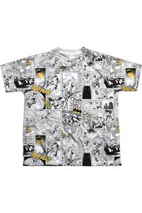 Футболка с коротким рукавом для подростков с комиксами про Бэтмена Gildan, белый