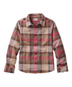 Детская фланелевая рубашка в шотландскую клетку (для детей постарше)