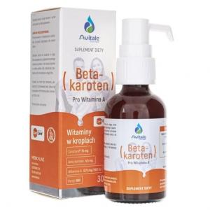 Avitale, Бета-каротин CaroCare Провитамин А 4,5 мг, 30 мл MedicaLine