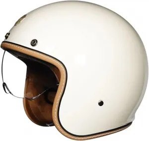 Ретро-шлем-полушлем, шлем для скутера, открытый шлем с солнцезащитным козырьком, мотоциклетный шлем 3/4, шлем-полушлем, шлем для мопеда с защитной шапочкой, одобрен DOTECE, для взрослых, мужчин, женщин HaiBing, 6