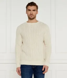 Свитер Эвандер regular fit Guess Jeans, кремовый