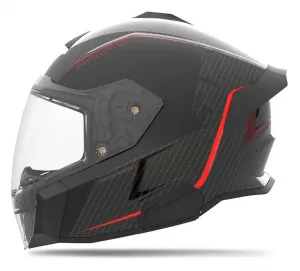 Карбоновый шлем Mach V 509, красный