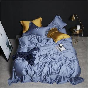 YIZUFU Комплект постельного белья из 100% шелка зеленого цвета