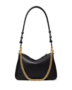 Маленькая сумка через плечо Perry Tory Burch, черный