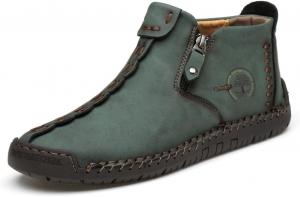 TENVEBLE NATURALLY Средневековые ботинки черного, синего, армейского и оливкового цвета из кожи, ренессанс, босоногие ботинки, профессиональная обувь, покрывающая всю стопу, с молнией, для взрослых, мягкая подошва, ботинки для женщин, обувь для рождения