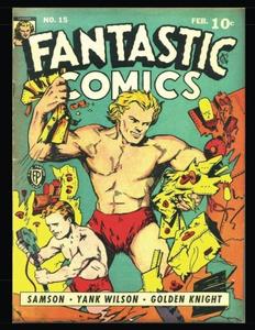 Fantastic Comics #15: Golden Age Superhero Comic 1941 (CreateSpace Independent Publishing Platform)