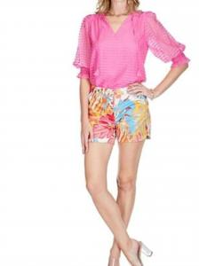 Шорты Island Breeze Side Round Short In Multi Jade