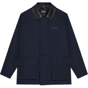 Куртка-тренч KARL LAGERFELD FW25 для мужчин KARL LAGERFELD / Karl Lagerfeld Jeans, темно-синий