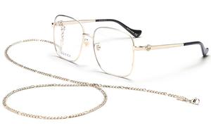 Титан-сплав квадратные очки женские GUCCI
