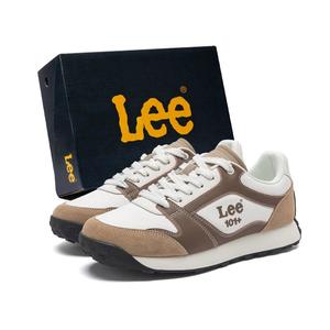 Мужские повседневные низкие кроссовки для увеличения роста, устойчивые к истиранию и скольжению Lee, warm коричневый