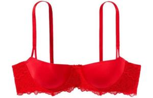 Victoria's Secret Женский бюстгальтер красный