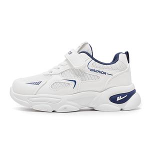 Детские кроссовки для бега WARRIOR, белый/синий